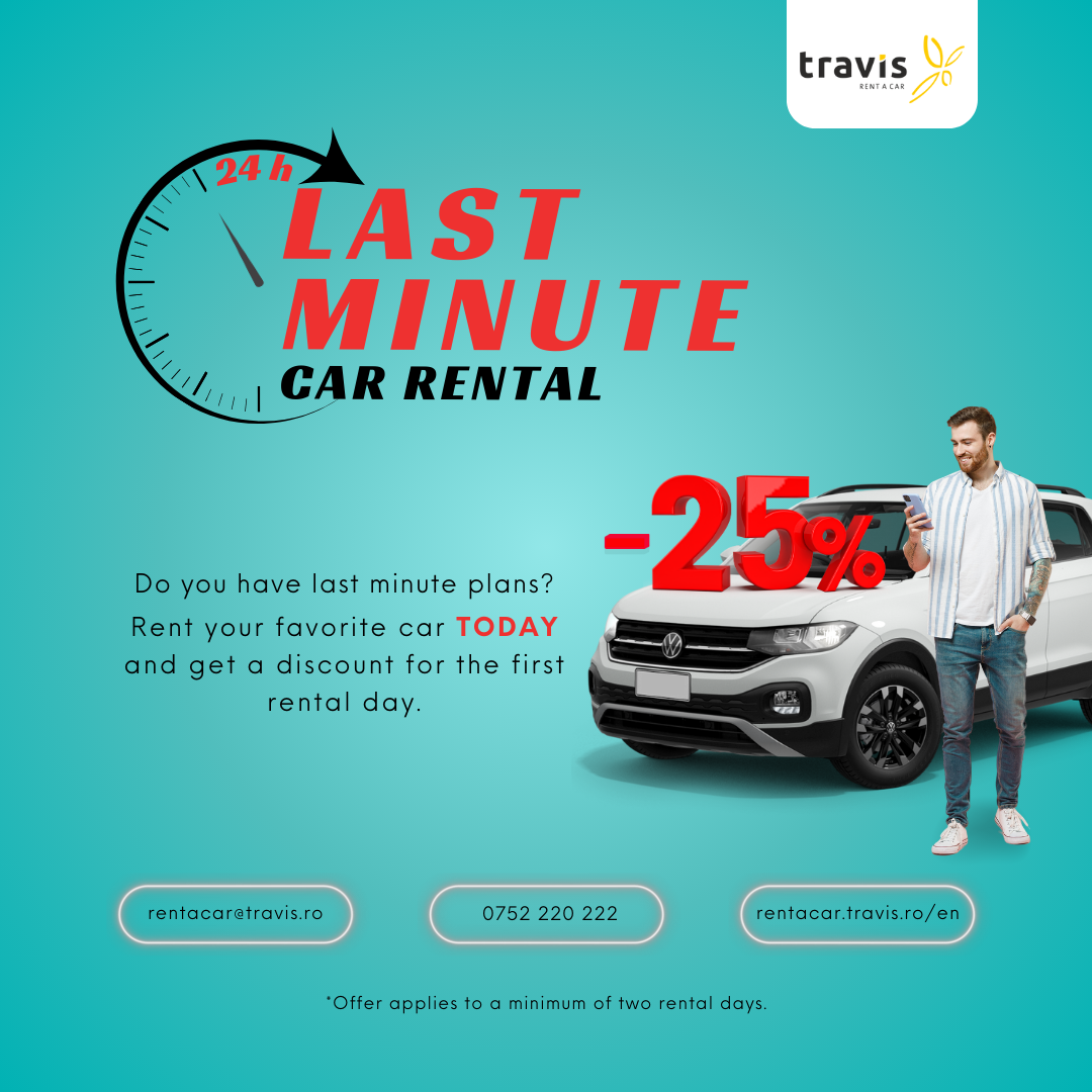 LAST MINUTE CAR RENTAL - Last Minute car rental discounts | Travis Rent a Car